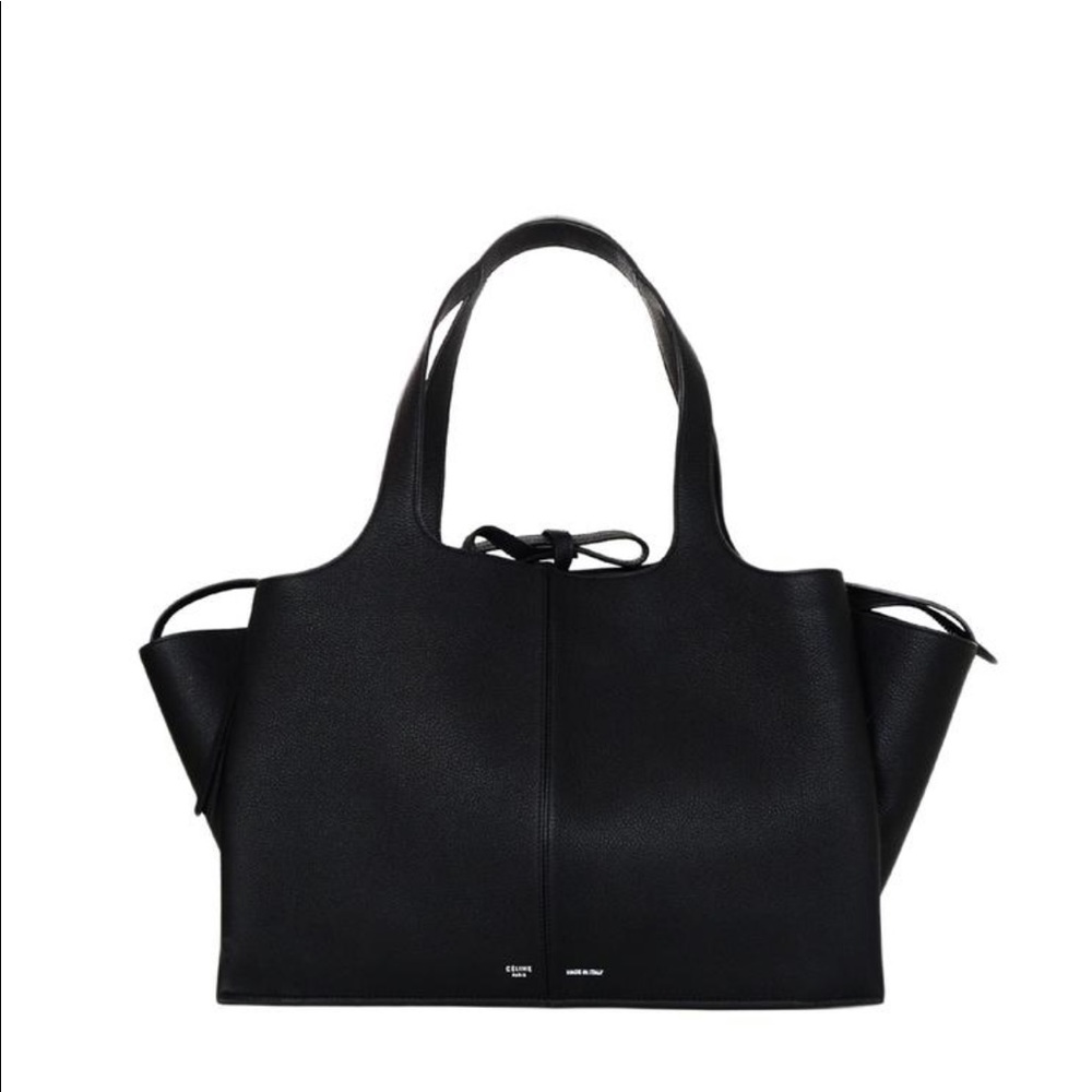 Celine Medium Trifold 2017 Black